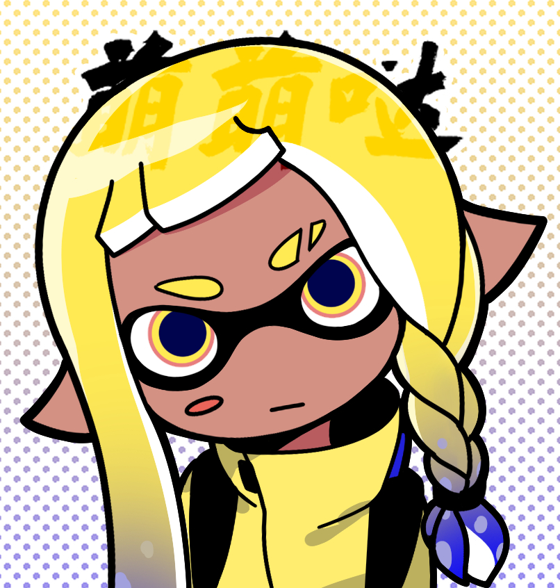 inkling player character, inkling girl, and agent 3 (splatoon and 1 more) drawn by splacon