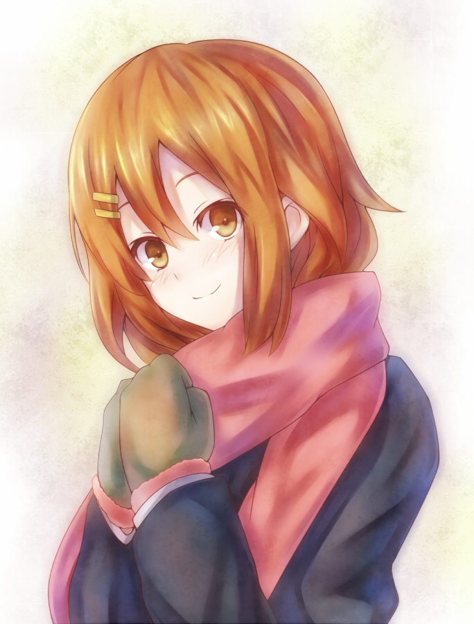 hirasawa yui (k-on!) drawn by inaba-no-kuni-tottori