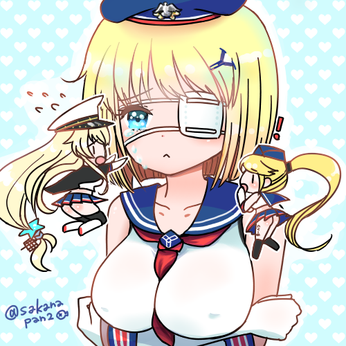 enterprise, hornet, and yorktown (warship girls r) drawn by sakanapan