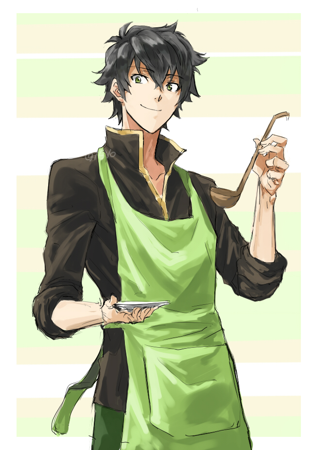 iwatani naofumi (tate no yuusha no nariagari) drawn by risyo