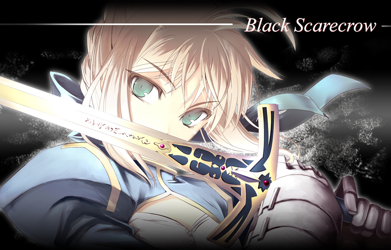 artoria pendragon and saber (fate and 1 more) drawn by satomi_(black_scarecrow)