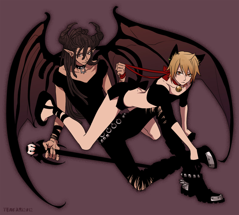 alibaba saluja and kassim (magi the labyrinth of magic) drawn by temari114
