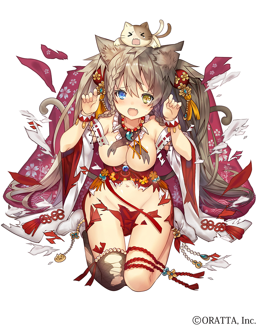 nekomata (chloris garden) drawn by madogawa