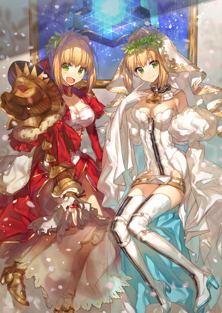 nero claudius (fate and 1 more) drawn by chocoan