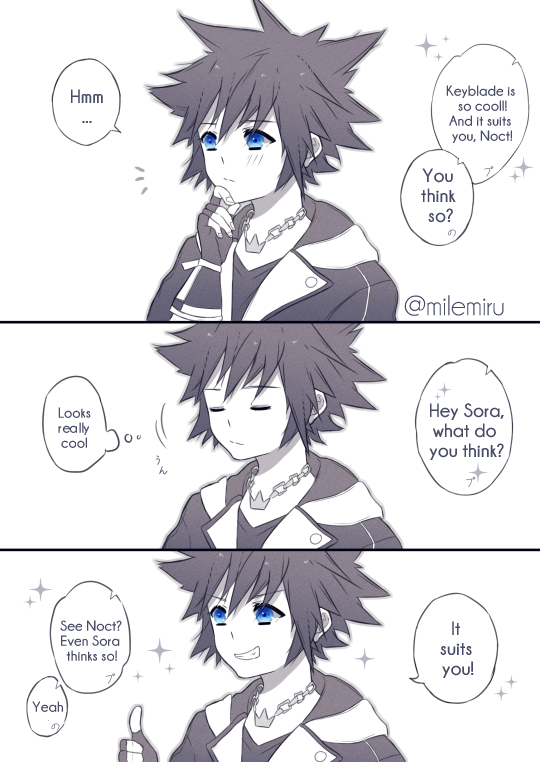 sora (kingdom hearts and 1 more) drawn by miru_(miruzuya)