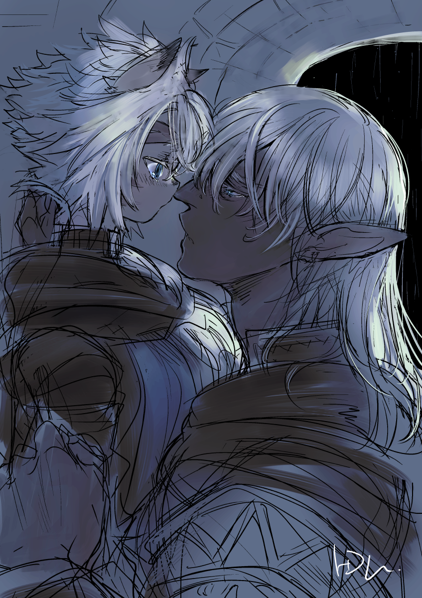 adventurer (final fantasy and 1 more) drawn by doraeshi