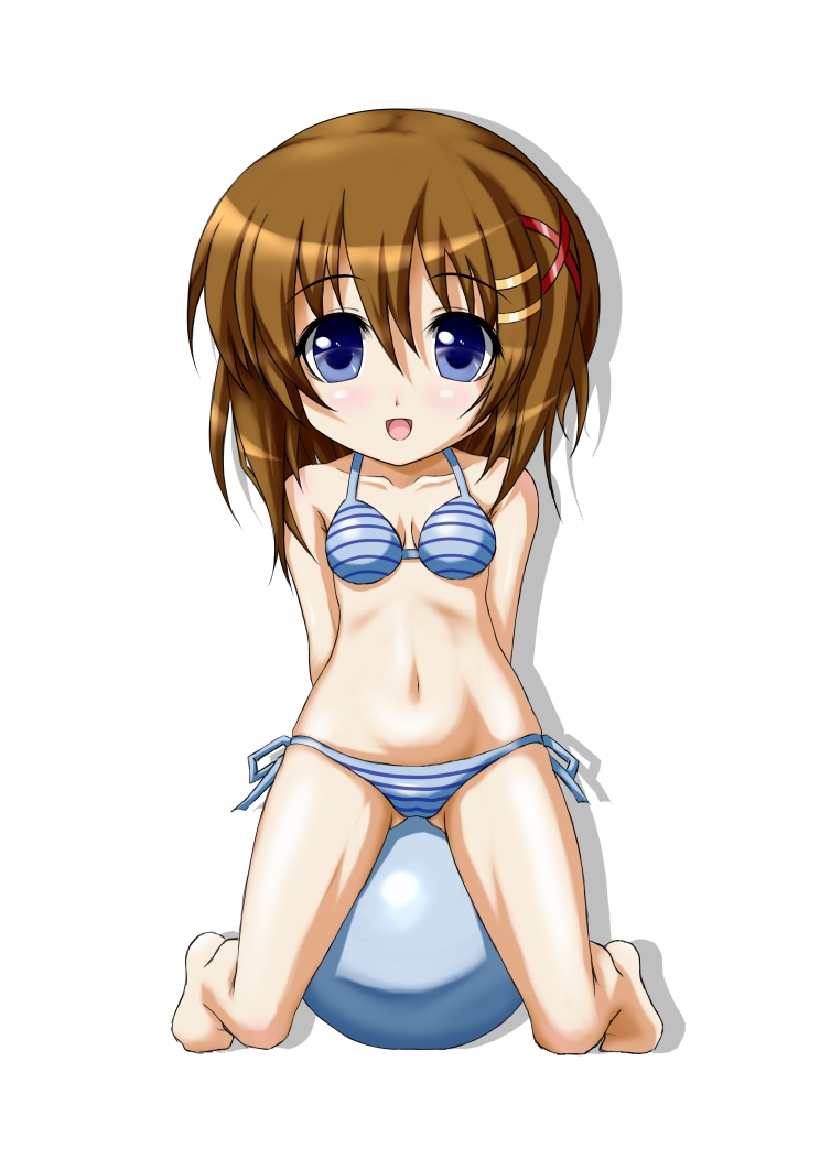 yagami hayate (lyrical nanoha and 1 more) drawn by roura