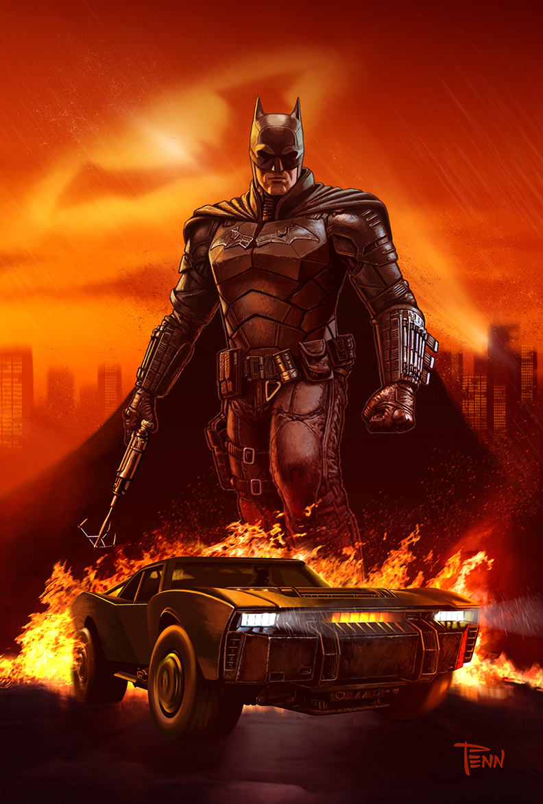 batman (dc comics and 2 more) drawn by mike_penn