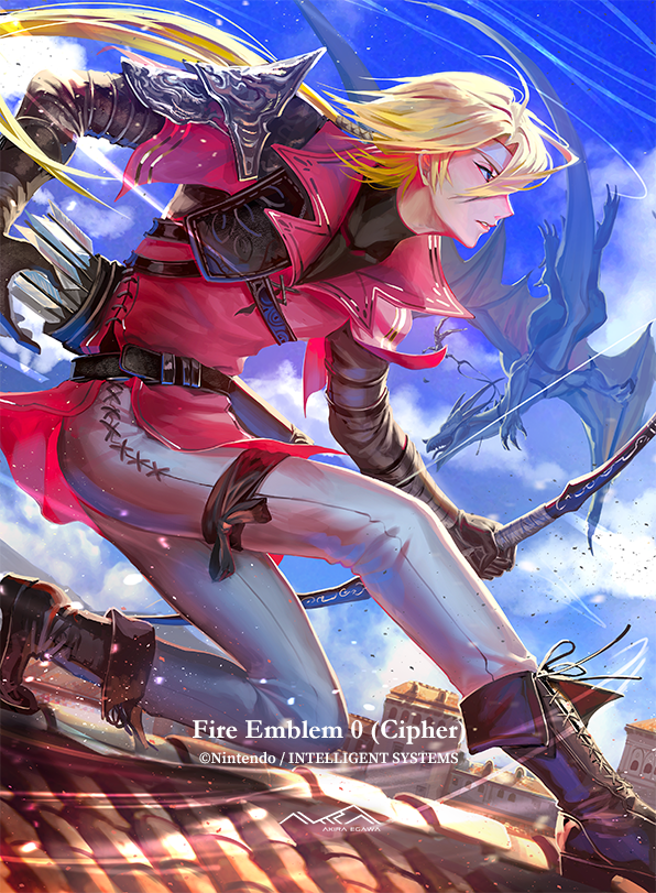 jeorge (fire emblem and 2 more) drawn by egawa_akira