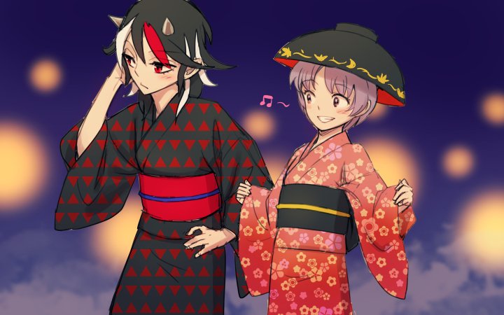 kijin seija and sukuna shinmyoumaru (touhou) drawn by meimaru_inuchiyo