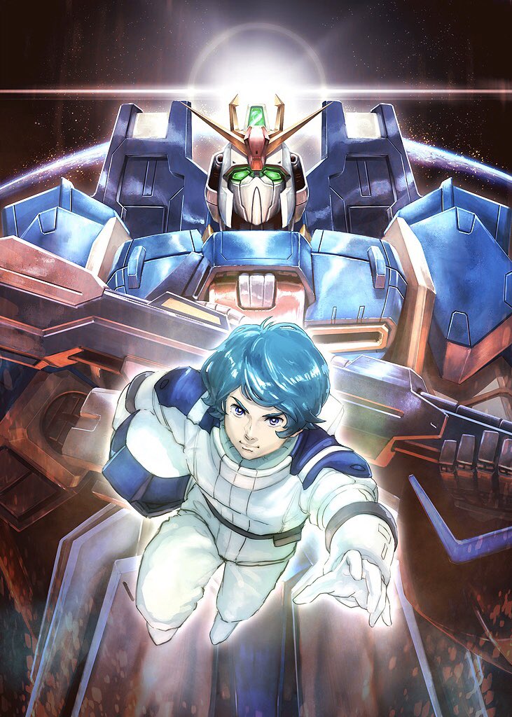 kamille bidan and zeta gundam (gundam and 1 more) drawn by totthii0081