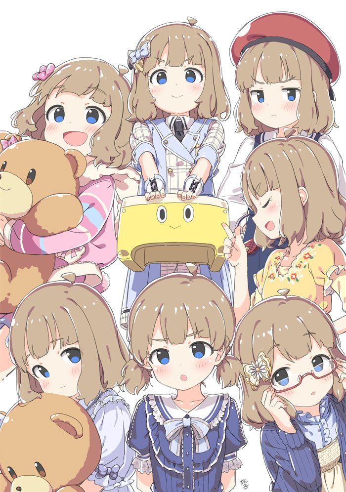 suou momoko (idolmaster and 1 more) drawn by kuresuku_(lessons)