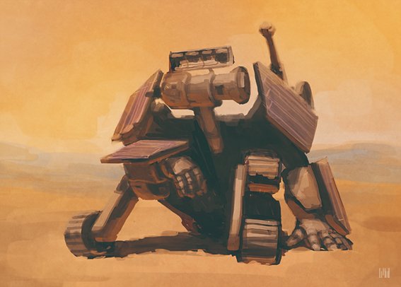 mars opportunity rover (real life and 1 more) drawn by fmu