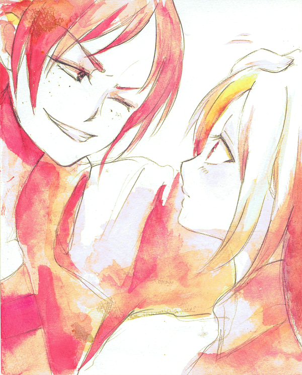 krista lenz and ymir (shingeki no kyojin) drawn by aoaoaoaoiao