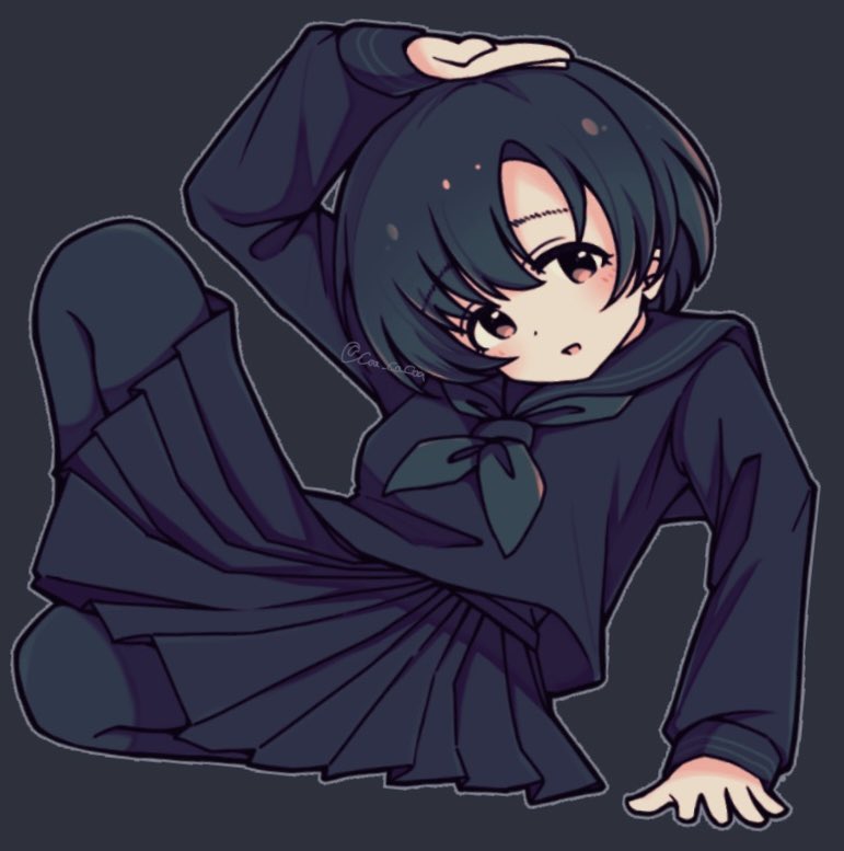 shiragiku hotaru (idolmaster and 2 more) drawn by coa_co_coa