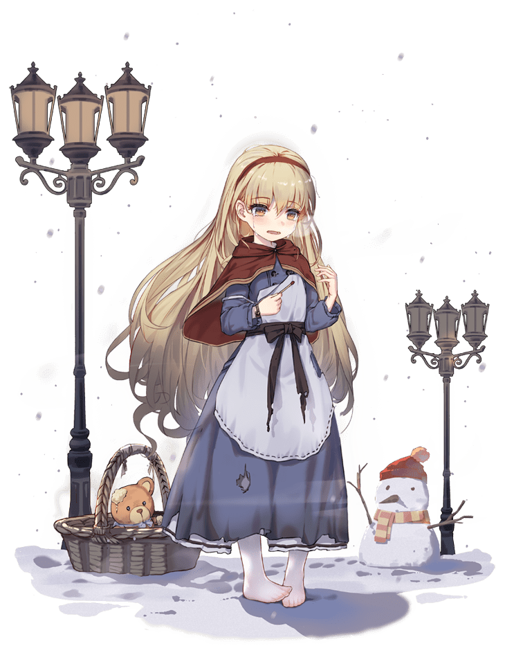 little match girl (ark order and 1 more) drawn by you_ni_ge_shaobing