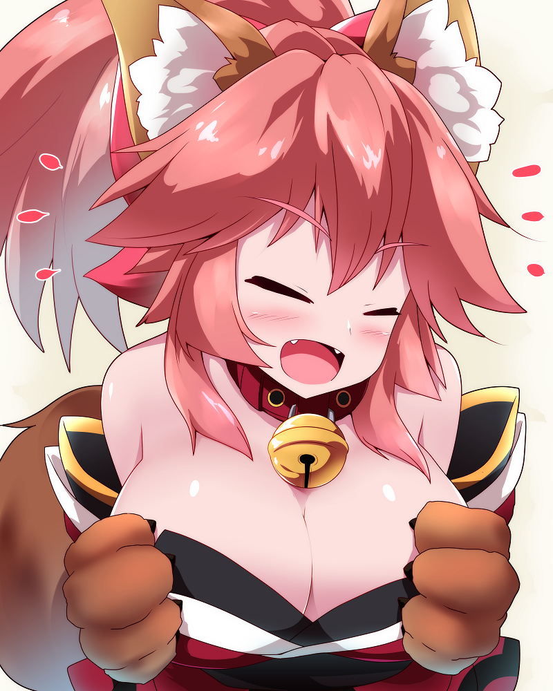 tamamo and tamamo cat (fate and 1 more) drawn by sivamaron