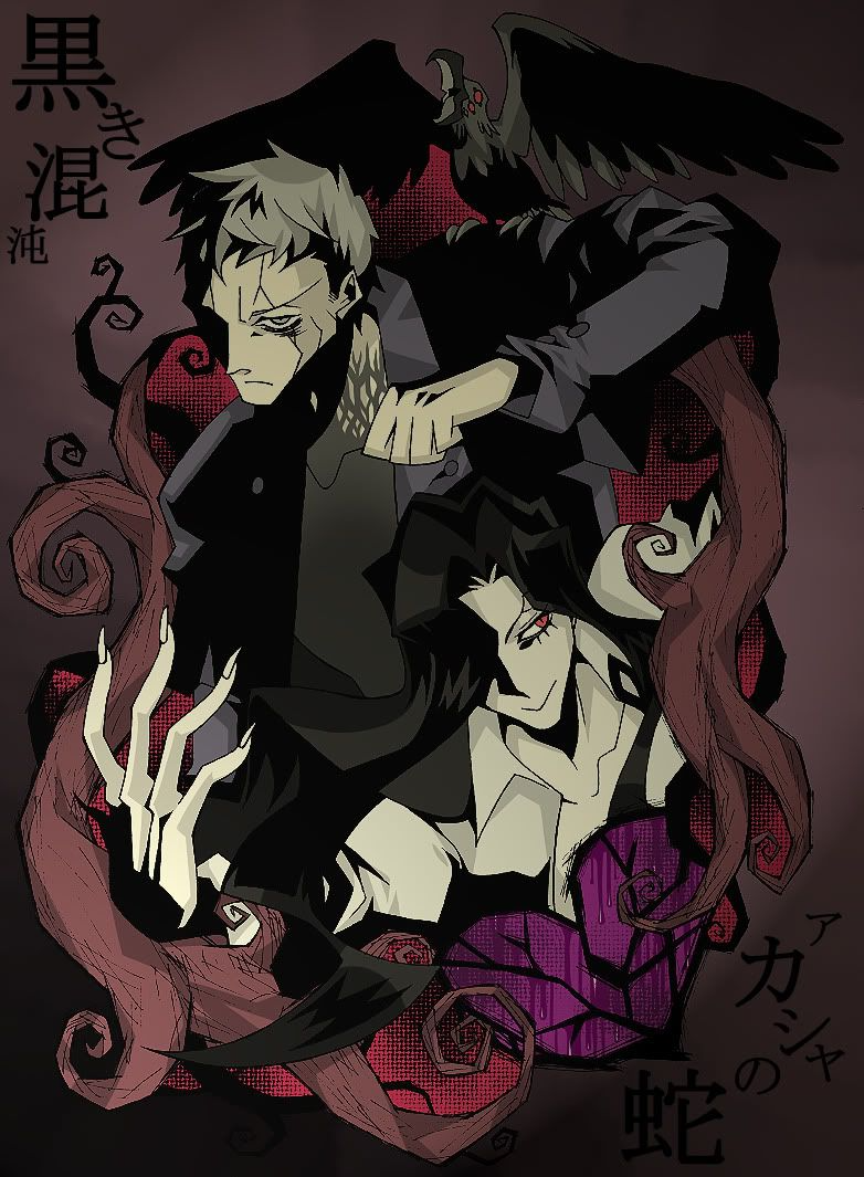 michael roa valdamjong and nrvnqsr chaos (tsukihime and 1 more) drawn by suzuki_(2696290)
