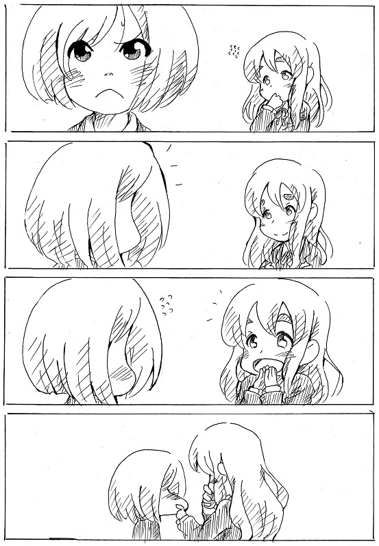 kotobuki tsumugi and kinoshita shizuka (k-on!) drawn by kenhou