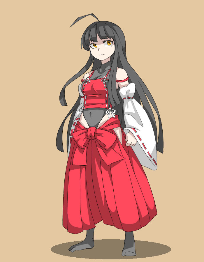 sendai hakurei no miko (original and 2 more) drawn by kieeyo
