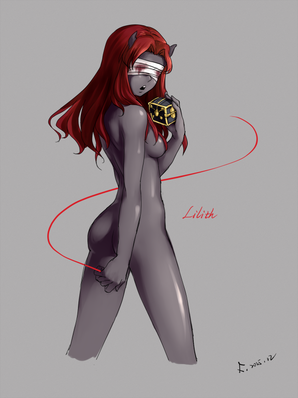 lilith (the binding of isaac) drawn by koreneko