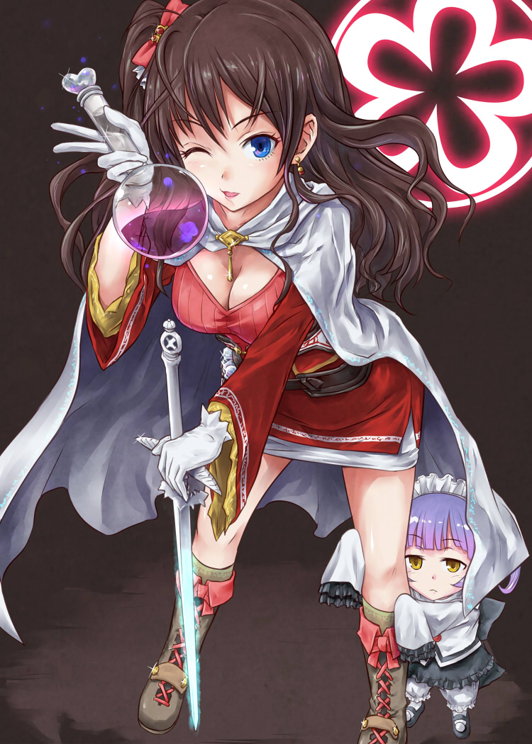 ichinose shiki and chim (idolmaster and 3 more) drawn by tsuyadashi_shuuji