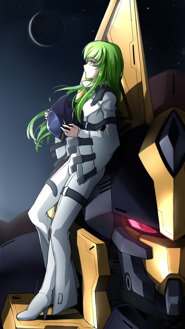 c.c. and gawain (code geass) drawn by laofuzi_dai_bansho