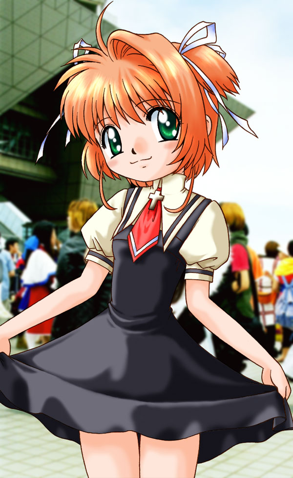 kinomoto sakura and kamio misuzu (cardcaptor sakura and 1 more)
