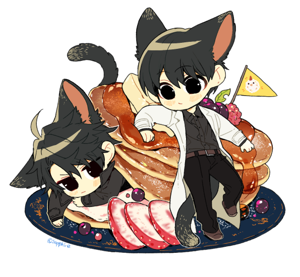 kim dokja, yoo joonghyuk, and biyoo (omniscient reader's viewpoint) drawn by sapphire_(nine)