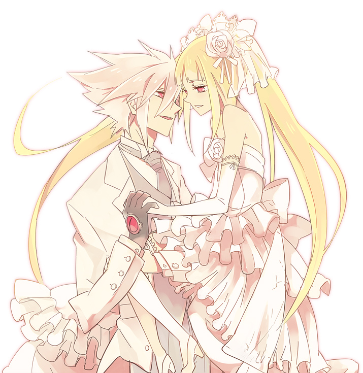ragna the bloodedge and rachel alucard (blazblue) drawn by shiki_(shikki46)