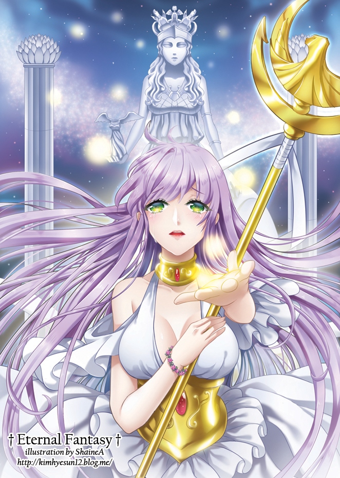 athena and sasha (saint seiya and 1 more) drawn by shainea