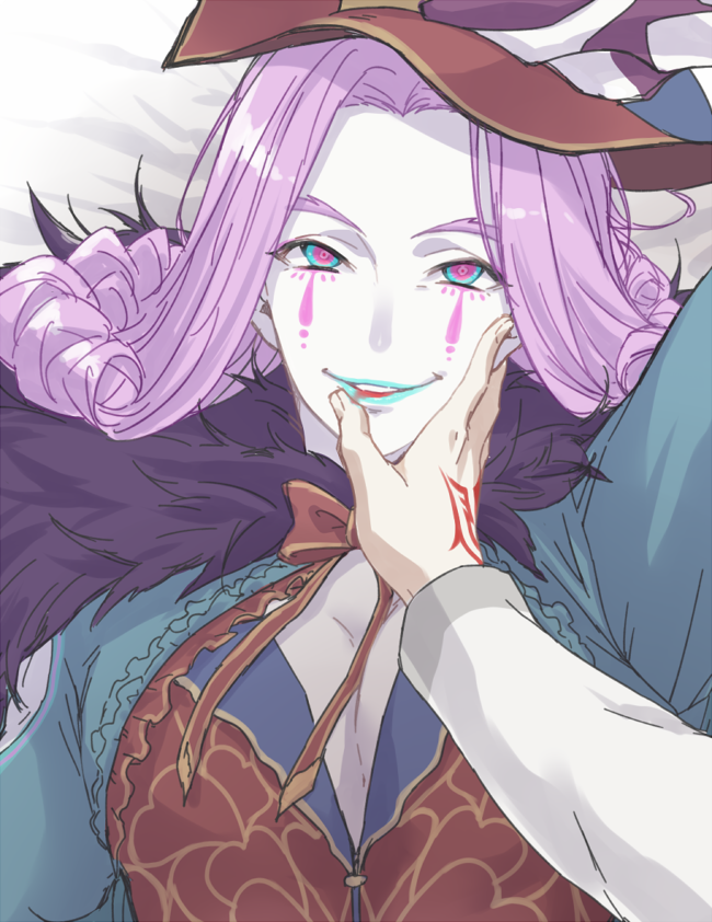 fujimaru ritsuka and mephistopheles (fate and 1 more) drawn by mocollie