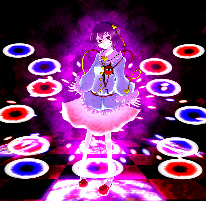komeiji satori (touhou and 1 more) drawn by nagihara_rion
