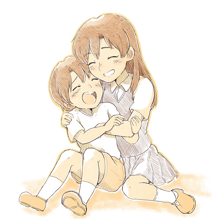 kisaragi chihaya and kisaragi yuu (idolmaster) drawn by tsubobot