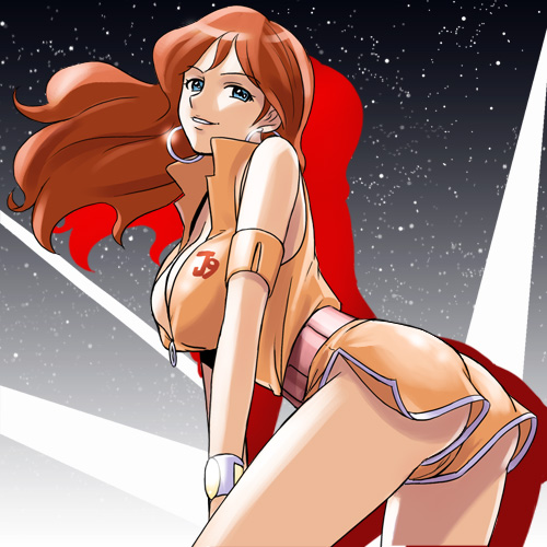 angel omachi and machiko valencia (ginga senpuu braiger and 1 more) drawn by haruyama_kazunori