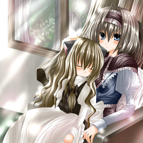 kirisame marisa and alice margatroid (touhou) drawn by nanase_nao
