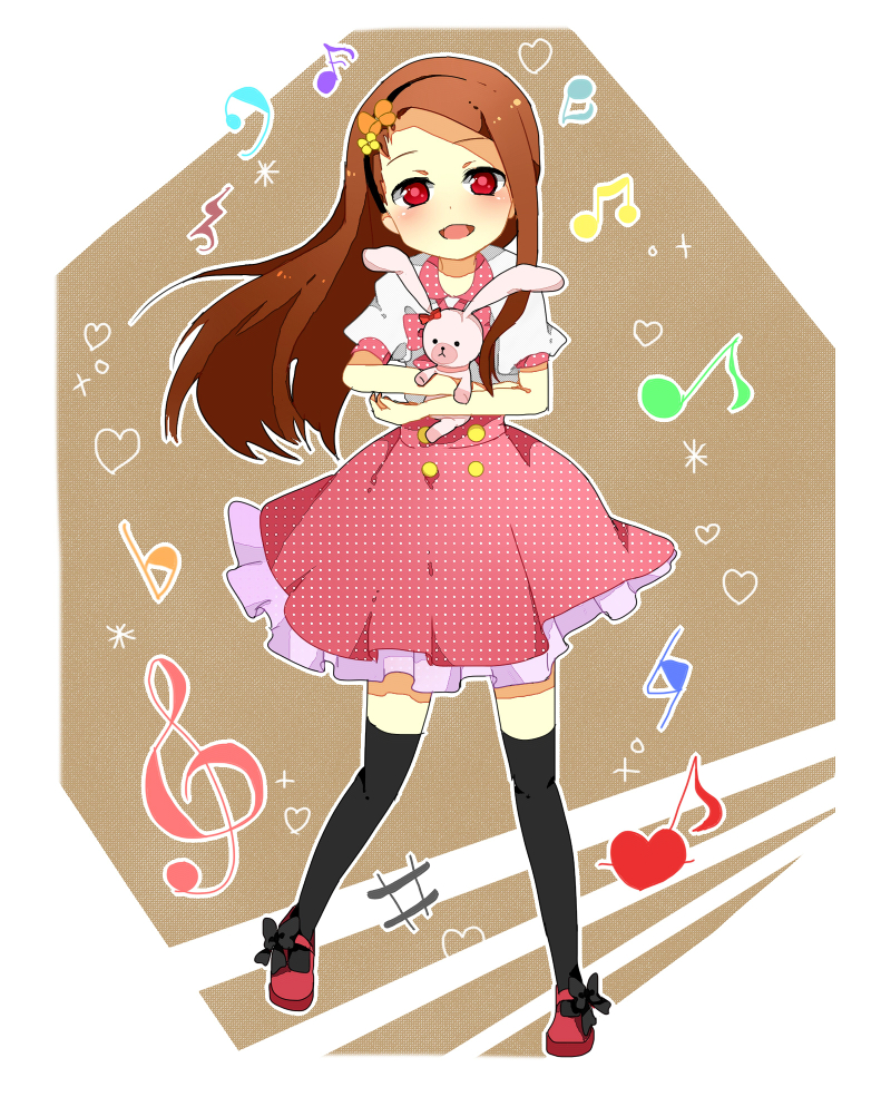 minase iori and usa-chan (idolmaster and 1 more) drawn by moisuke