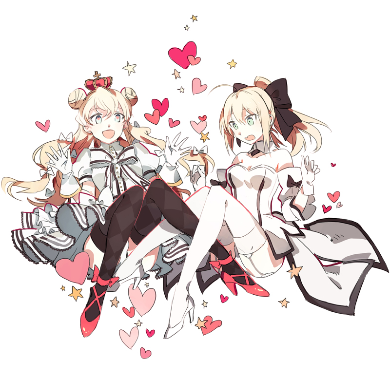 artoria pendragon, saber lily, and king arthur (fate and 3 more) drawn by starshadowmagician