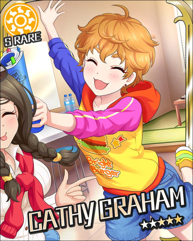 akanishi erika and cathy graham (idolmaster and 1 more)