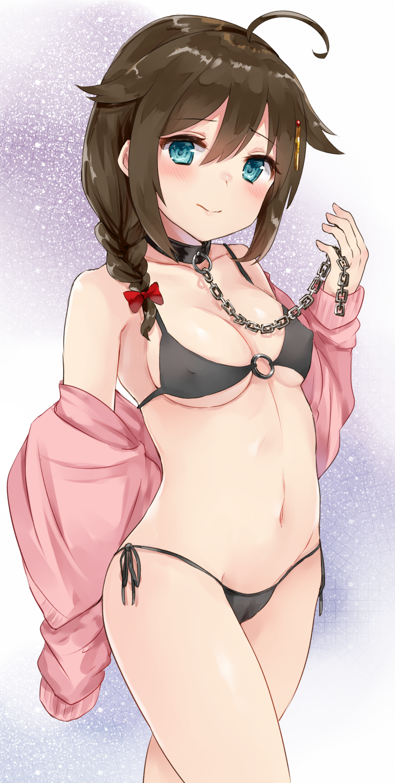 shigure and shigure kai ni (kantai collection) drawn by chiune_(yachi)