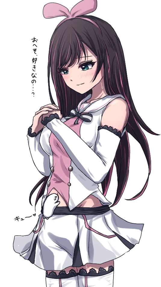 kizuna ai (kizuna ai inc.) drawn by kamatani_ranger