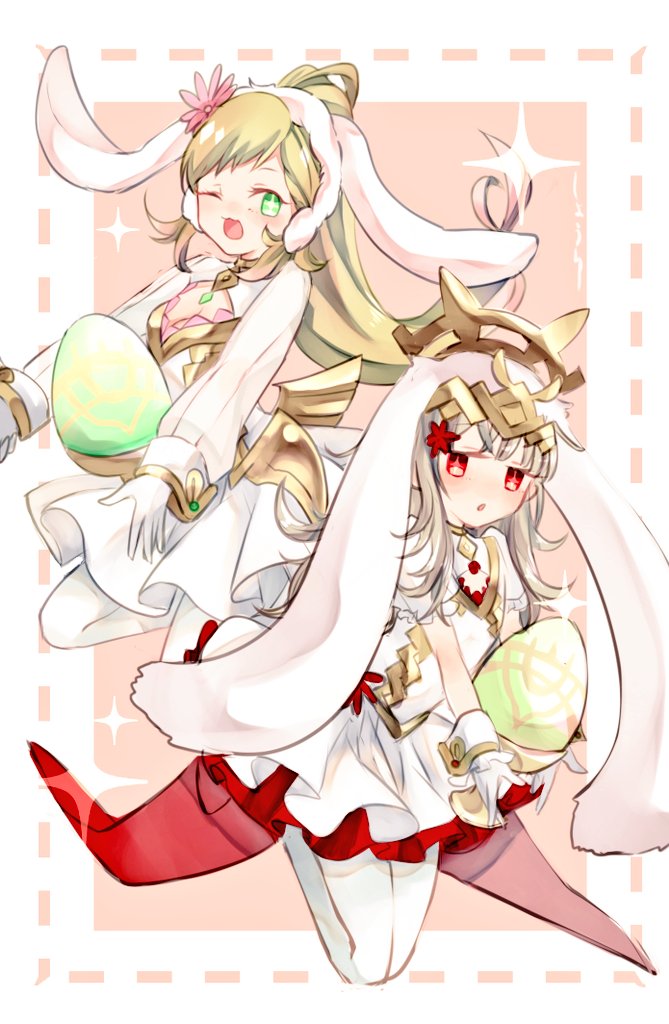 sharena and veronica (fire emblem and 1 more) drawn by dango_2go