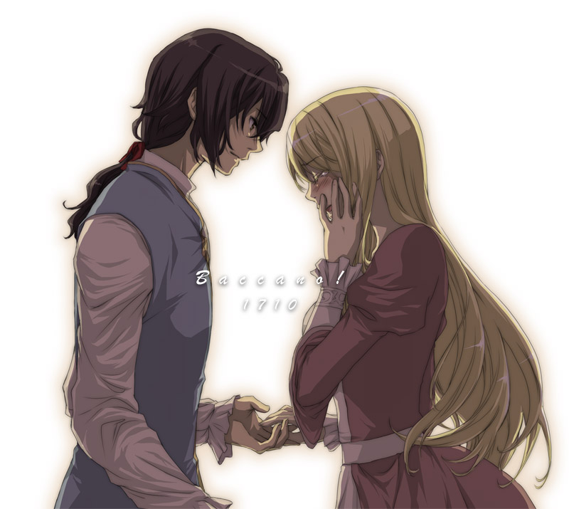 huey laforet and monica campanella (baccano!) drawn by oto_nagi