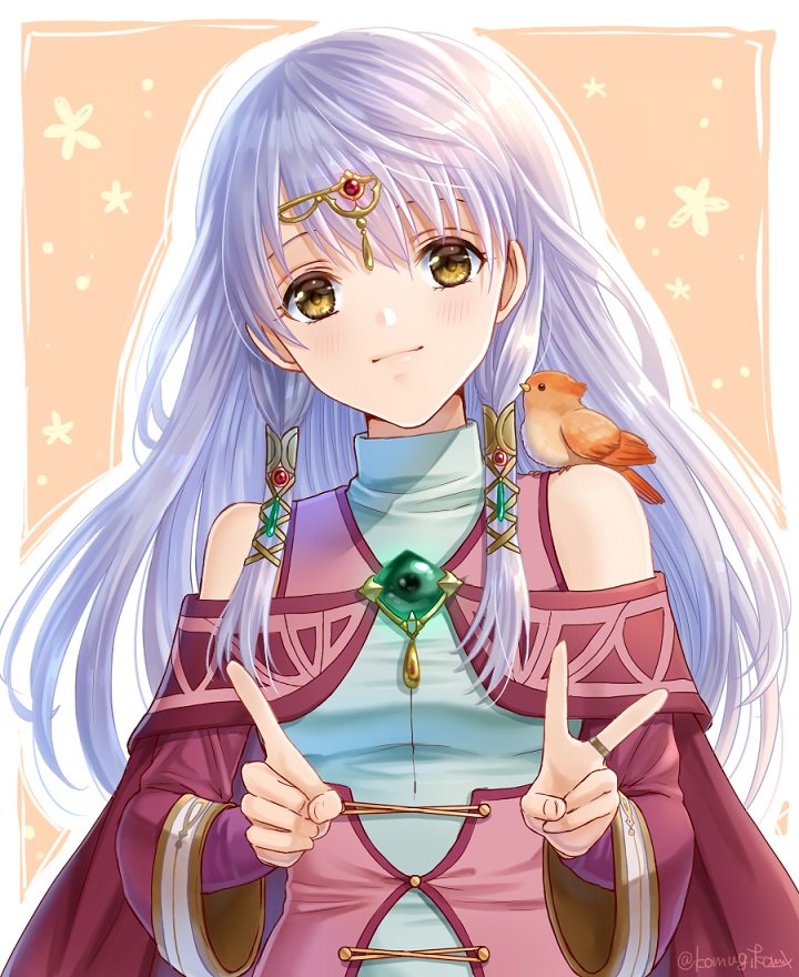 micaiah and yune (fire emblem and 1 more) drawn by hanasaki_komugi