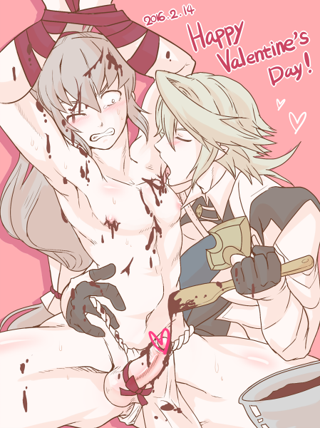 male corrin and takumi (fire emblem and 1 more) drawn by hypertrampo