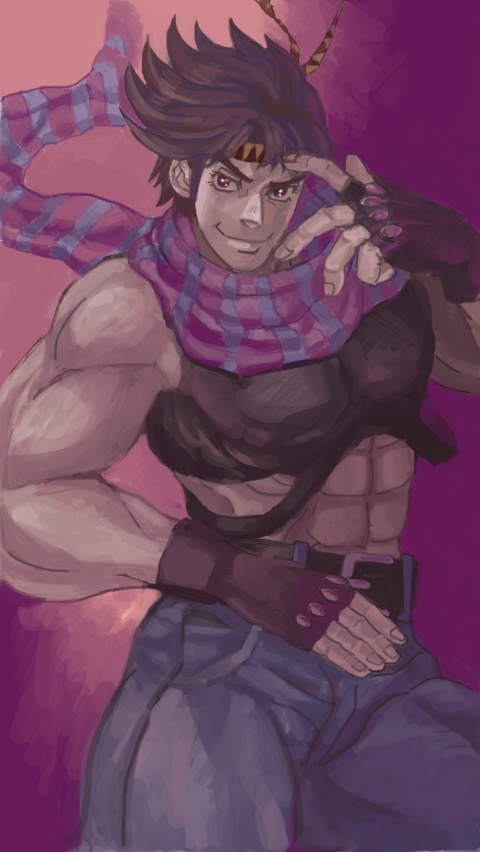 joseph joestar (jojo no kimyou na bouken and 1 more) drawn by doro_in