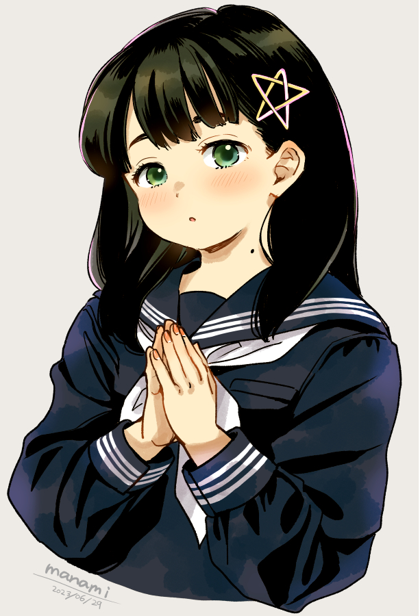 kurosuzu mio (paranormasight: the seven mysteries of honjo) drawn by sugano_manami