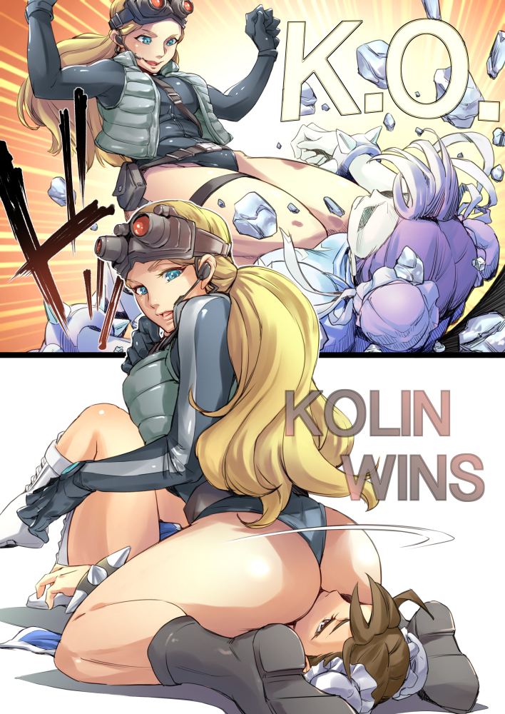 chun-li and kolin (street fighter) drawn by jelly_shrimp