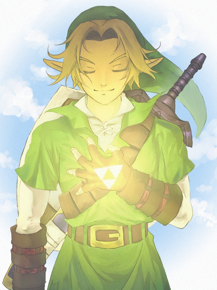 link (the legend of zelda and 1 more) drawn by vegetablessky