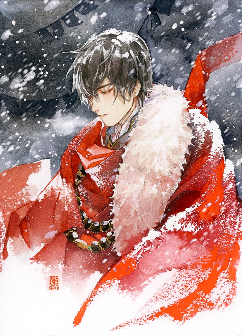 zhang qiling (dao mu bi ji) drawn by tai3_3